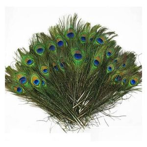 Party Decoration Natural Peacock Feather 23-30 cm Vêtements DIY Plumage Crafts G1094 Drop livraison Home Garden Festive Supplies Event DHMLF