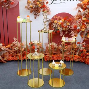 Party Decoration Plinth Colonne Holder Mariage de mariage Cylindre Table Cake Flower Crafts Toys Stand Birthday Welcome Store Display Rack