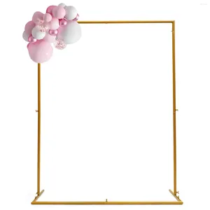 Party Decoration Wedding Arch Metal Ftetrom Stand Balloon Flower For Garden Gold 47.24x13.7x59.05inch