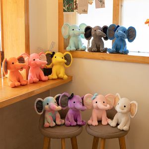 Fête événement faveurs éléphant en peluche poupée 25 cm bébé fille garçons anniversaire cadeaux adorables