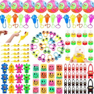 Party Favor 10pcs Set Favors for Kids Boys Girls Birthday Goodie Sacs Fingertip Toys Carnival Prizes Rings Baby Shower Supply