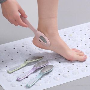 Party Favor Foot Râpe Double face Flip Board Peau Callus Remover Pédicure Pieds Fichiers Outil Professionnel Soins Des Pieds Fichiers Outils