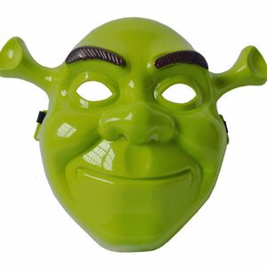 Máscaras de fiesta Figura de dibujos animados Fiesta de vacaciones Decoraciones de bricolaje Verde Shrek Máscara de PVC Cosplay Animal adulto Rendimiento Prop halloween para el hogar 230731