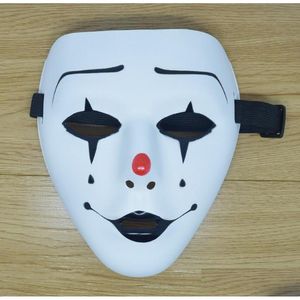 Masques de fête fantomatique mignon masque de clown accessoire de danse de rue peint à la main pour les fêtes d'halloween - Livraison en gros de cadeaux à domicile Ga Dhvaw
