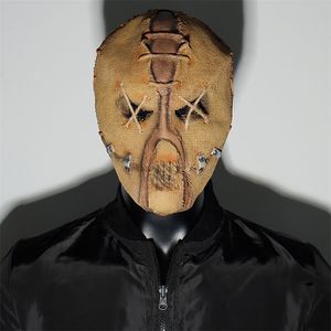 Máscaras de fiesta Halloween Horror Skull Killer Mask Cosplay Scary Evil Skeleton Cara completa Máscaras de látex Casco Party Costume Props 220915