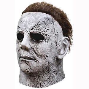 Party Masks Halloween Mask Michael Myers Latex Masque Cosplay Adulte Latex Full Face Casque Halloween Party Scary Props Toy 230812