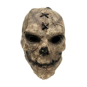 Máscaras de fiesta Halloween Scary Skull Masque Costume Party Headwear Cosplay Props Scarecrow Shape Mask Full Face 230630