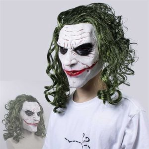Máscaras de fiesta Joker Cosplay Máscara Disfraces de Halloween Prop Jack Napier Greedy Máscaras de látex Divertido Anime Mascarillas Party Masques 220926