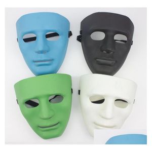 Máscaras de fiesta Hombres Mujeres Bboy Hiphop Mardi Gras Máscara Fl Cara Mascarada Para Halloween Graduación Cumpleaños Entrega de la gota Home Garden Fes Dh7Sc