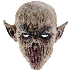Masques de fête Masque de vampire Effrayant Zombie Monstre Halloween Costume Cosplay Party Horreur Démon Décorations Accessoires X0907
