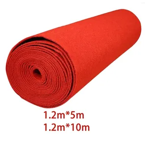 Fourniture de fête Red Asle Runner Durable non glissant 1,2 m de large tapis de mariage pour douche nuptiale