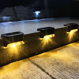 Suministros para fiestas Luces solares para escaleras al aire libre Pasillo Pasillo Luces de paso Balcón Jardín Parque Iluminación de paisaje