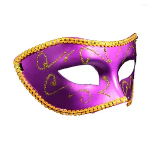 Suministros para fiestas, venta al por mayor, disfraz clásico de Halloween, máscara para ojos de graduación, Mardi Gras veneciano, baile de máscaras, vestido de lujo