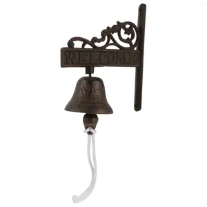 Fournitures de fête Warhing Fir Bell Door Sonne de porte suspendue Coultre American Country Shaking Mounted Rustic Style