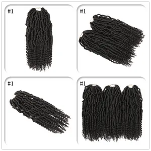 Passion Twist Crochet Dhgate Armadura de cabello sintético 14 pulgadas Cabello largo al por mayor para Passion Twist Crochet Extensiones de cabello Bundeles Dhgate