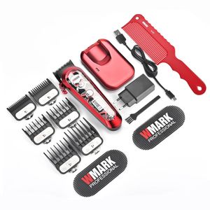 Patented Design WMARK NG-130 Wireless Charging Hair Clipper Professional Barber Tools Type-C Interface Hair Cutter With Base 240112