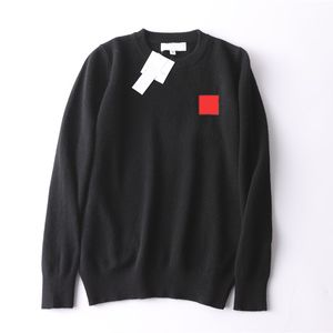 Patrón de suéter de punto Ropa de diseñador Amor Suéter de lujo Jersey de cuello redondo High Street Unisex Boutique Suéter
