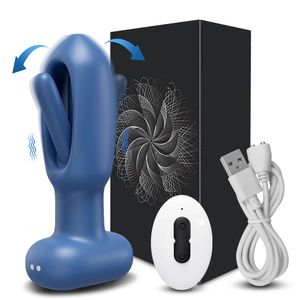 Tatting Butt Plug App Remote Control Men Massageur de la prostate Femmes Femmes battant vibration anal plug sex Toy pour hommes femmes Adulte Goods 240417