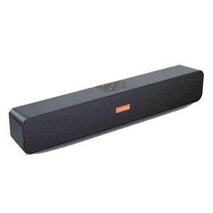 Barra de sonido para Pc y Tv, altavoz con Bluetooth, Usb, escritorio, inalámbrico, portátil, Hd, Subwoofer de alta potencia, envolvente para el hogar, barra de sonido negra