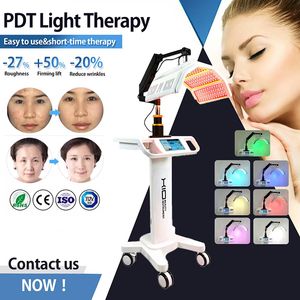 Masque de luminothérapie LED PDT, thérapie photonique, rajeunissement de la peau, Anti-âge, traitement de l'acné, masque LED avec 7 couleurs