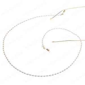Perles Perles Lunettes Chaînes Femme Métal Sunglasses Cordes Casual Lunette Chaîne pour femmes
