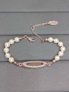 Bracelet de perles de créateur, broche Saturn, diamant plaqué or Rose, bijoux de luxe, cadeau de fête de mariage