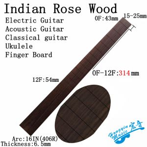 Pegs A Grade Indian Rosewood Electric Acoustic Guitar Guitar Board de los dedos 650 648 Longitud de acordes que fabrican accesorios de material de guitarra
