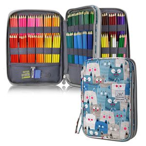 Sacs à crayons 96192 Slots Case School Organizer Pencilcase Supplies pour fille Kawaii Grande capacité Pen Bag Cute Big Papeterie Box Kit 230608