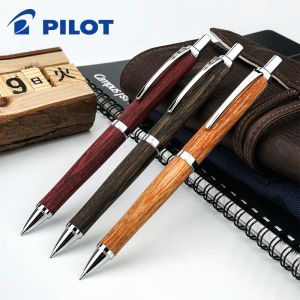 Lápices 1pcs El nuevo piloto Legno Advanced Mechanical Pencil Natural Birch Pen HLE250K 0.5 mm Multicolor opcional