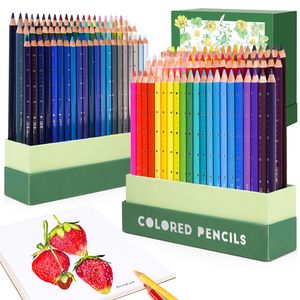 Pencils Arrtx Artist 126 Colored Pencils Set with Protective Vertical Insert Box Organizer Premium Soft Leads Bright Color for Drawing 230614