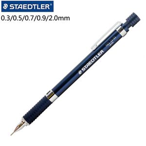Crayons staedtler 925 Mécanical crayon bleu série 0,3 0,5 0,7 0,9 2,0 mm Dessin de plomb Holder Metal Crayons automatiques Fournitures artistiques