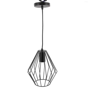 Lampes suspendues Plafonnier décoratif Lustre en fer forgé Noir Luminaire suspendu Luminaires de cuisine