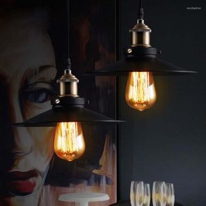 Diseño de lámparas colgantes Venta al por mayor Iluminación industrial vintage Soporte de lámpara de cobre Luz Luces de pasillo americanas Bombilla Edison