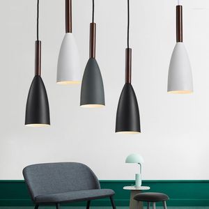 Pendants lampes modernes minimalisme FRP résine matériau foyer e27 LED Light Marcel erre motif interne skygarden suspension