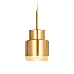 Lampes suspendues Nordic Crystal Industrial Design Art Black Lamp Hanglampen Luzes De Teto Lamparas Techo