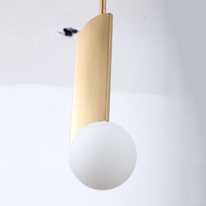 Lampes suspendues Zhongshan usine gros G titulaire suspendu éclairage petite ampoule verre opale couverture lampe Style moderne pour RoomPendant