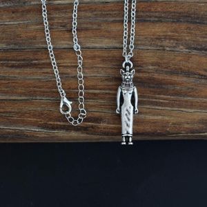 Pendentif Colliers Dieu égyptien de la mort Anubis Collier pour hommes ou femmes Bijoux