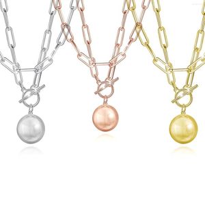 Pendentif Colliers Eudora 20mm Mexicain Bola Harmony Carillon Balle Grossesse Collier 45 Pouces OT Chaîne Bijoux De Mode Pour Femmes Maman Cadeau