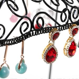 Pendentif colliers bijoux organisateur support Style européen créatif collier crochet affichage pour montre magasins chambre Bracelet
