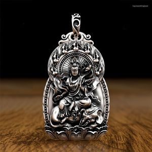 Colliers de pendentif lh flamme originale Amitabha Bouddha Bouddha est un chien et un cochon douze