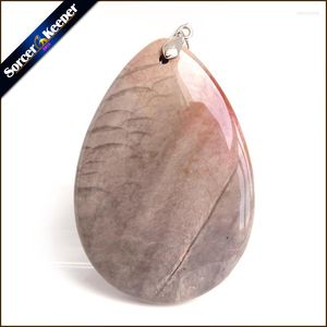 Pendentif Colliers Goutte d'eau pour hommes Réel Naturel Picasso Jasper Pierre Perles Pour La Fabrication De Bijoux DIY Polar Jades Collier Matériel ZS772