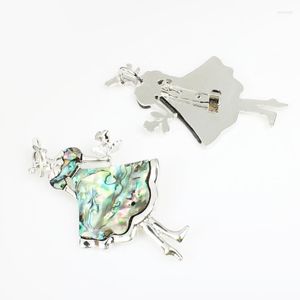 Pendentif Colliers Naturel Abalone Shell Charms Femmes Fabrication de Bijoux Figure Féminine Forme Hijab Pins Broche Également Utilisé Pour Les Pièces De Collier DIY