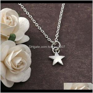 Colgantes Jewelrycute Tiny Star Necklace Charm Pendant Jewelry Collar minimalista Collares pendientes Drop Delivery 2021 Pq3Wz