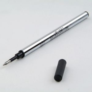 Bolígrafos Duke 10.2cm longitud de bolígrafo corto recargador de bolígrafo 10pcs/lote 0.5 mm de tinta negra Robas de lápiz de rodillo plano de tinta negra para el modelo Duke 2009,338 etc.