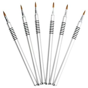 Pens EVAL acrylique 3D Nail Art Brush 100% pur kolinsky gel uv sculpt stylo nail brosse