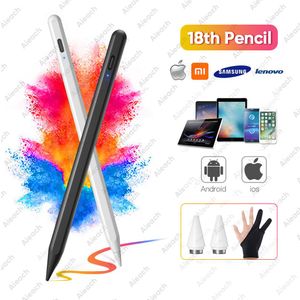Stylos pour Apple crayon iPad Pro Pen Touch Pen pour tablette iPad Air 5 Samsung Xiaomi Lenovo Tablete Pen stylet pour téléphones mobiles Android