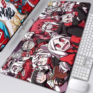 Bolígrafos Helltaker Anime Mousepad XXL Gamer Gamer Mouse Pad PC Computadora Otaku Boged Borde