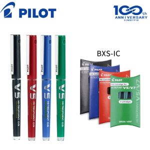 Stylos pilote bxcv5 de type liquide direct en gel stylo de 0,5 mm de réservoir d'encre remplaçable la longueur d'écriture est de la papeterie de bureau d'étude de 1500 m