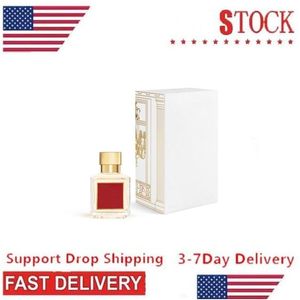 Botella de perfume de lujo Est Baccarat por 70 ml Maison Rouge 540 Floral Extrait Eau De Parfum Paris Oud La Rose Fragancia Hombre Mujer Colo Dhwrt