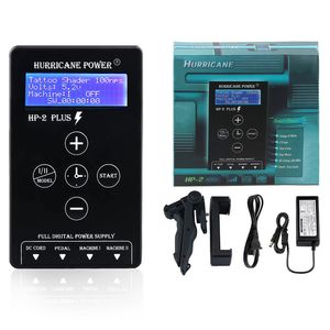 Maquillage permanent Power Professional HP-2 PLUS Alimentation de tatouage pour machines à tatouer Source d'écran tactile Digital LCD Makeup Dual Tattoo Power Supplies 230701